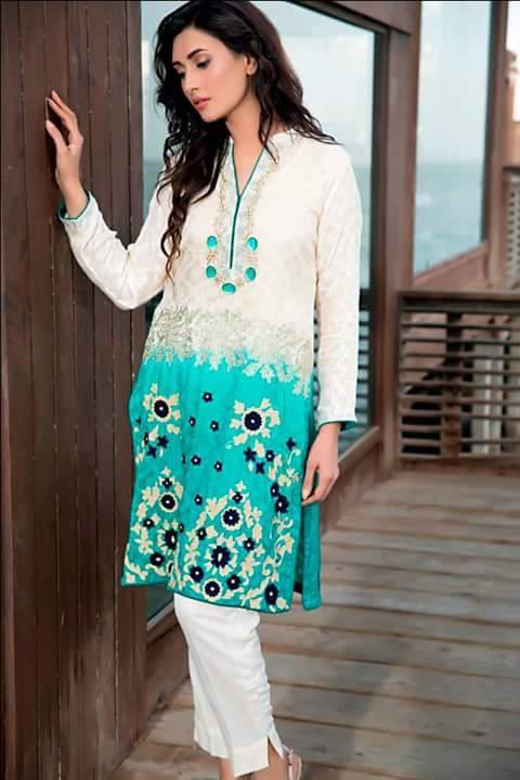 Zainab Hasan Chantilly De Lace Eid Formal Dresses Collection 2015-2016 (13)