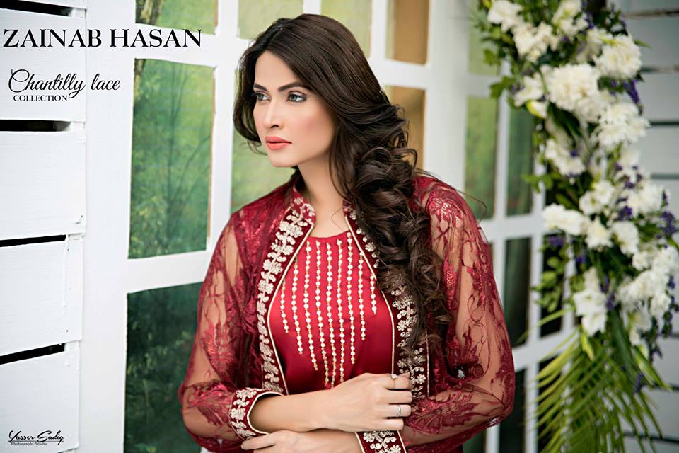 Zainab Hasan Chantilly De Lace Eid Formal Dresses Collection 2015-2016 (29)