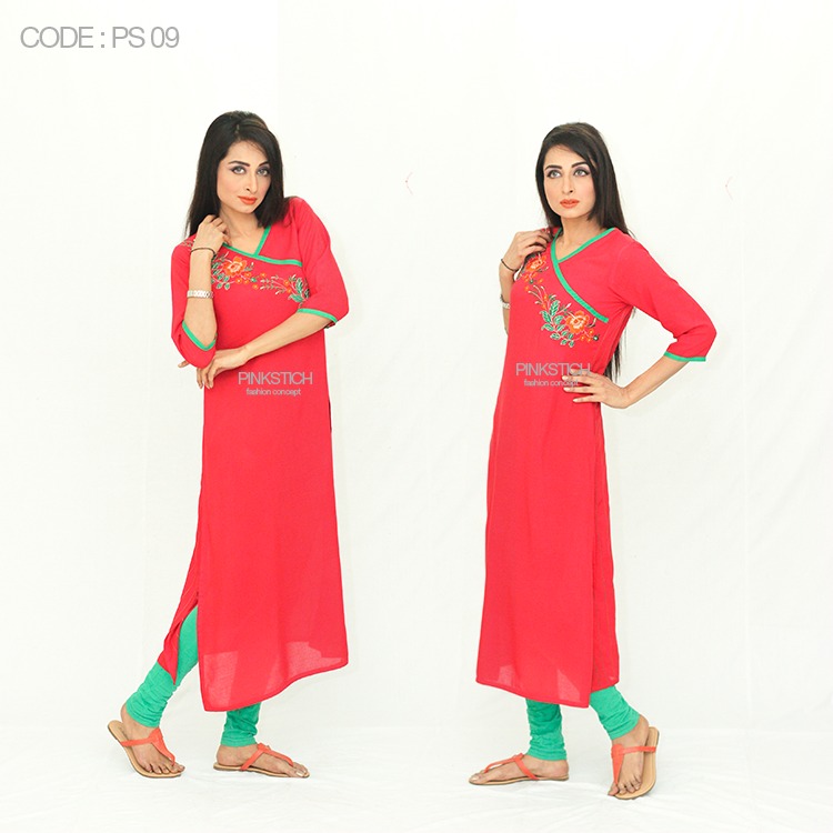 Colorful Stylish Kurta Dresses for Women By Pinkstich Collection 2015-2016 (15)