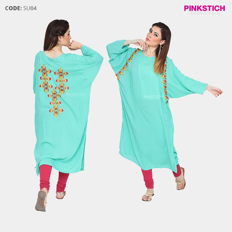 Colorful Stylish Kurta Dresses for Women By Pinkstich Collection 2015-2016 (23)