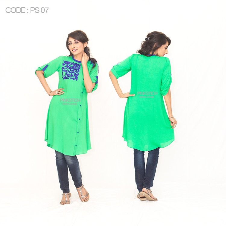 Colorful Stylish Kurta Dresses for Women By Pinkstich Collection 2015-2016 (24)