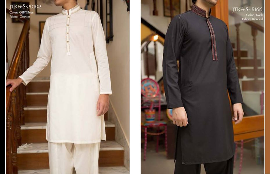 J. Eid Kurta Shalwar Kameez Collection for Men & Boys 2015-2016 (4)