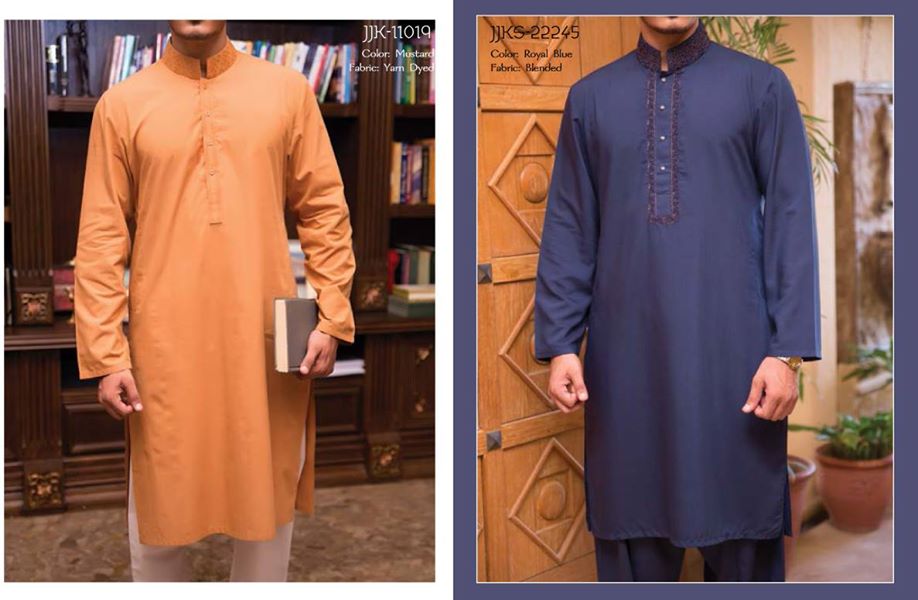 J. Eid Kurta Shalwar Kameez Collection for Men & Boys 2015-2016 (6)