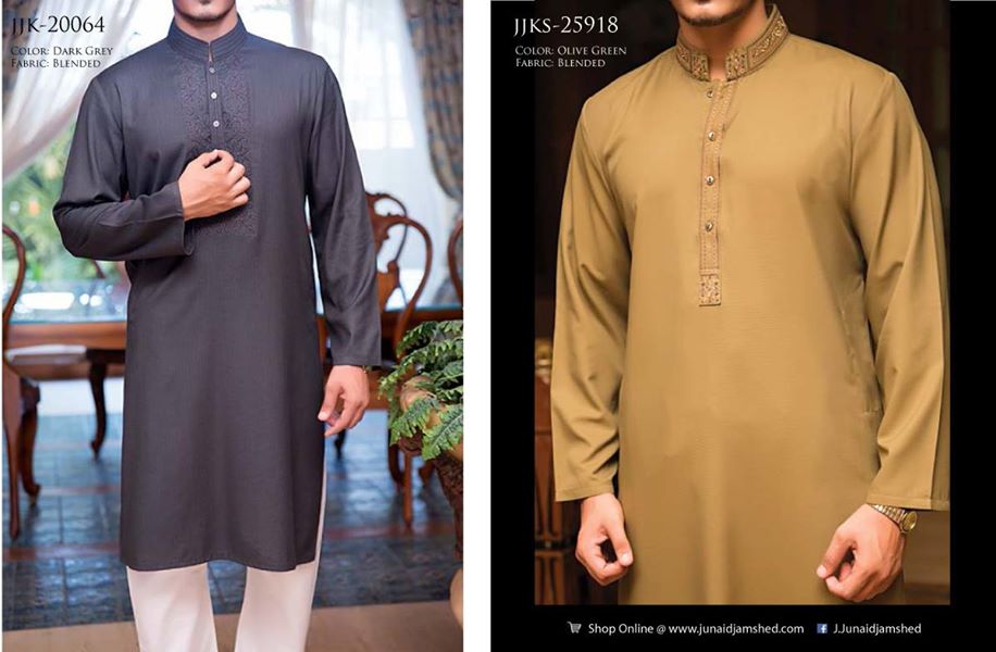 J. Eid Kurta Shalwar Kameez Collection for Men & Boys 2015-2016 (8)