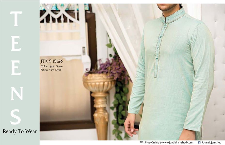 J. Eid Kurta Shalwar Kameez Collection for Men & Boys 2015-2016