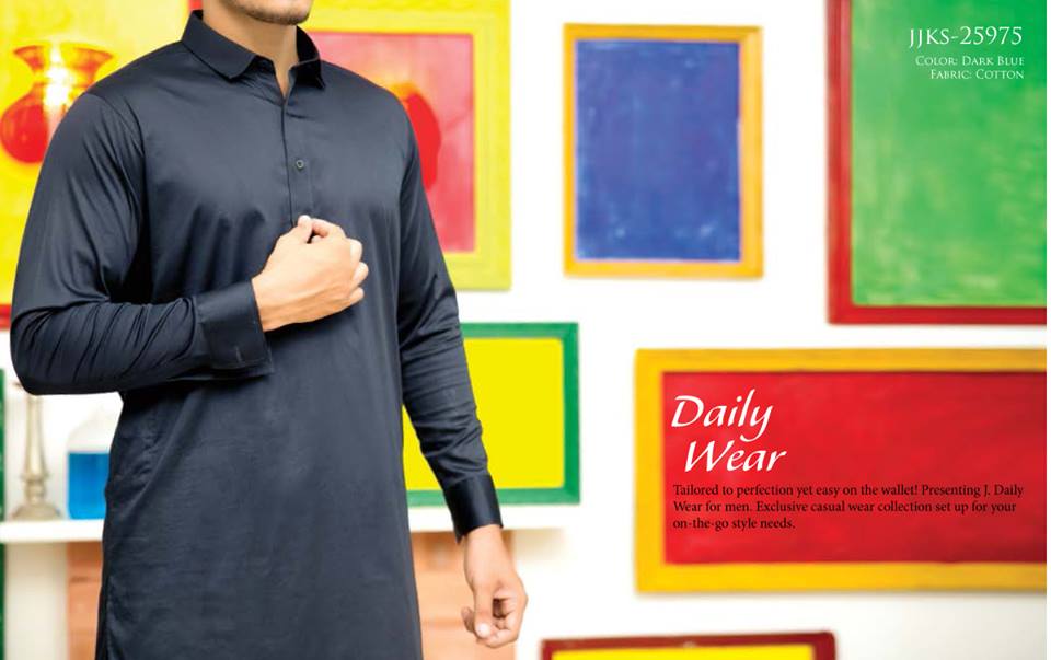 J. Juanid Jamshed Eid Kurta Shalwar Kameez Collection for Men & Boys 2015-2016 (6)