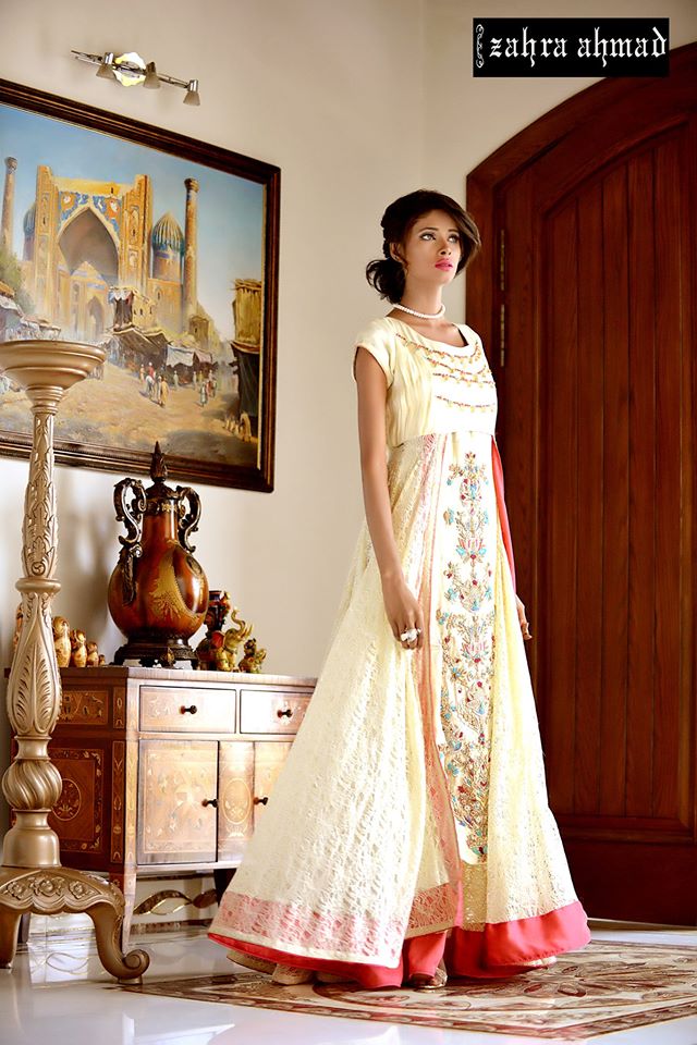 Party Wear Frocks & Gown Designs Latest Collection 2015-2016 (24)
