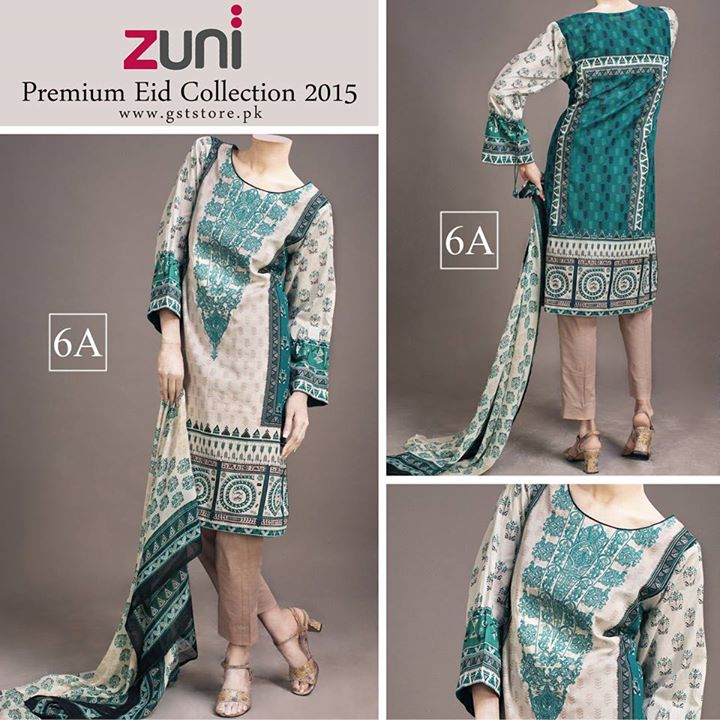 Zuni Printed Premium Lawn Suits Eid Collection 2015 by Amna Ismail (18)