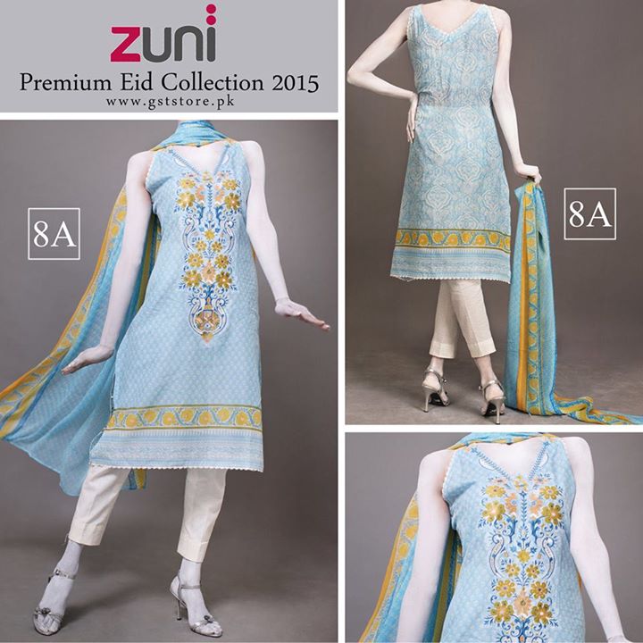Zuni Printed Premium Lawn Suits Eid Collection 2015 by Amna Ismail (6)