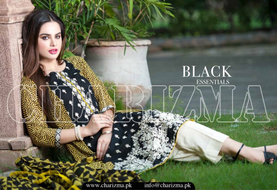 Charizma Luxury Embroidered Lawn Dresses Collection 2015 (21)