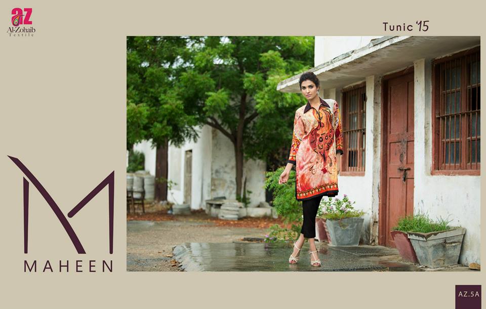 Maheen Tunics Collection 2015-2016 by Al-Zohaib Textiles (26)