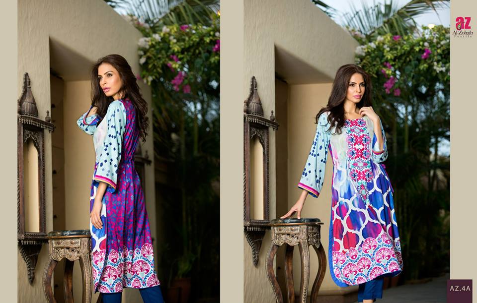 Maheen Tunics Collection 2015-2016 by Al-Zohaib Textiles (3)