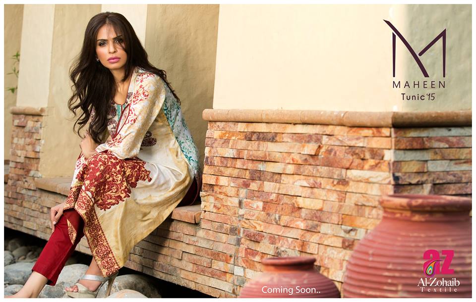 Maheen Tunics Collection 2015-2016 by Al-Zohaib Textiles (4)