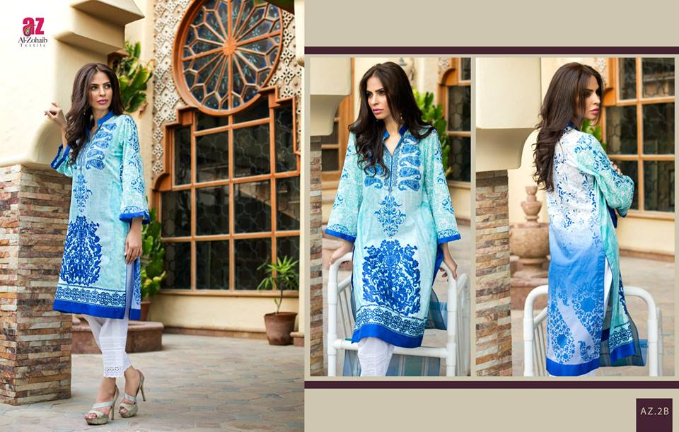 Maheen Tunics Collection 2015-2016 by Al-Zohaib Textiles (9)