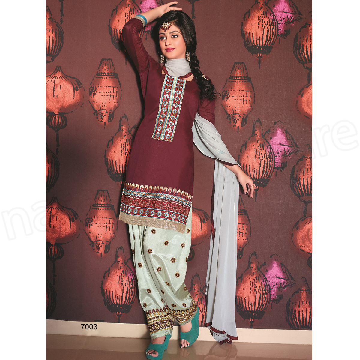 Punjabi Suits Latest Indian patiala Shalwar Kameez Collection 2015-2016 (23)