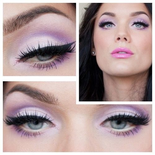 pastel eye makeup tutorial  (4)