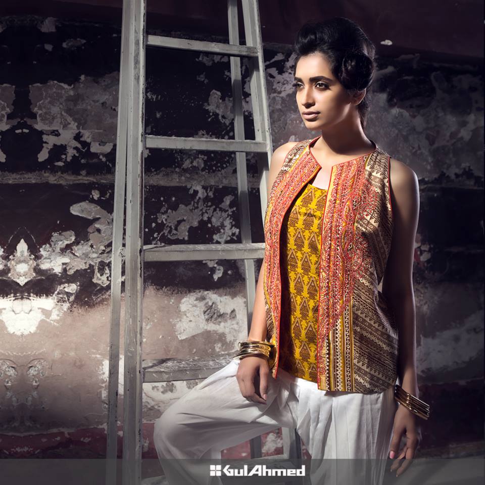 Gul Ahmed Mid Summer Cambric Dresses 2015-2016 (5)