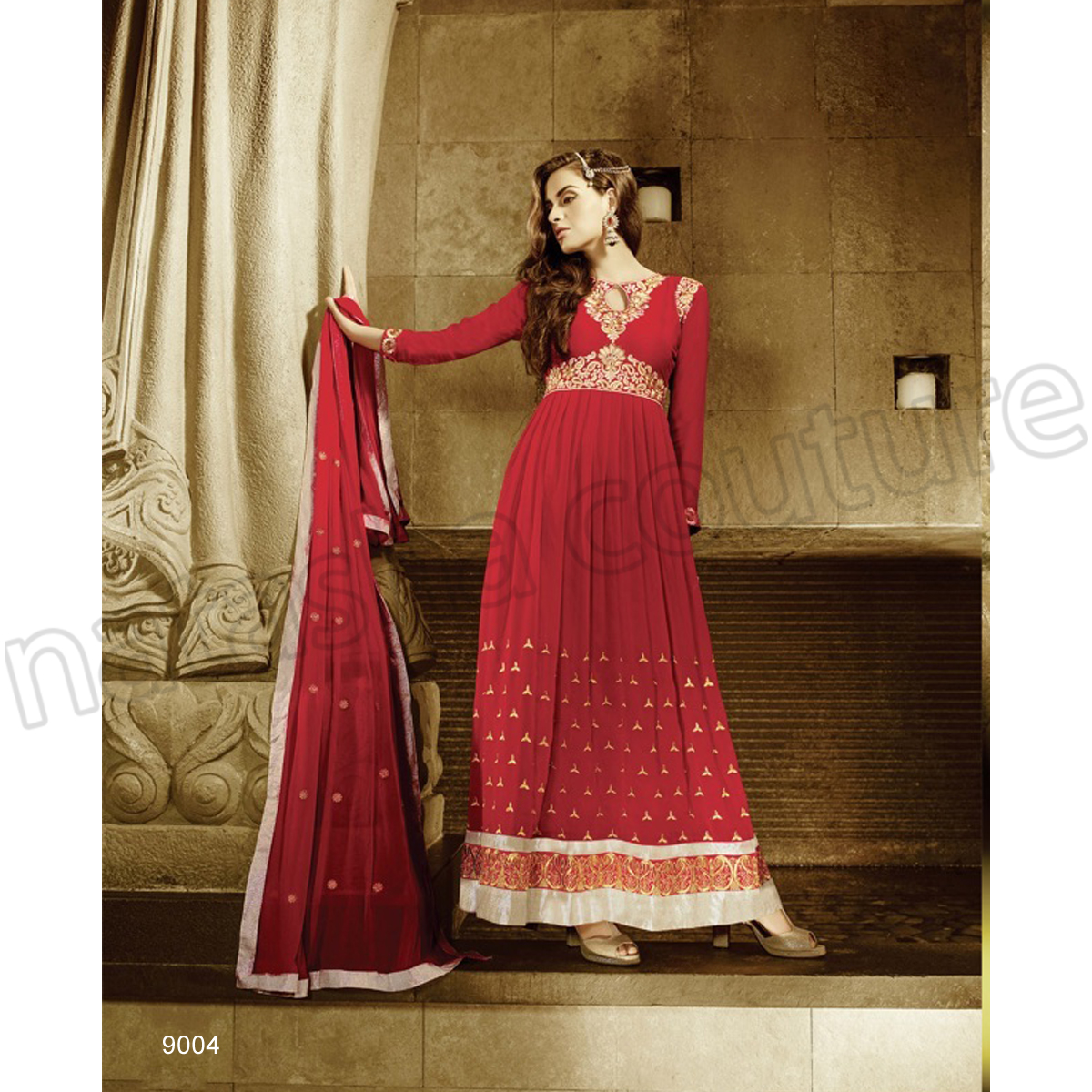 Latest Floor Length Anarkali Dresses & Frocks Collection 2015-2016 (1)