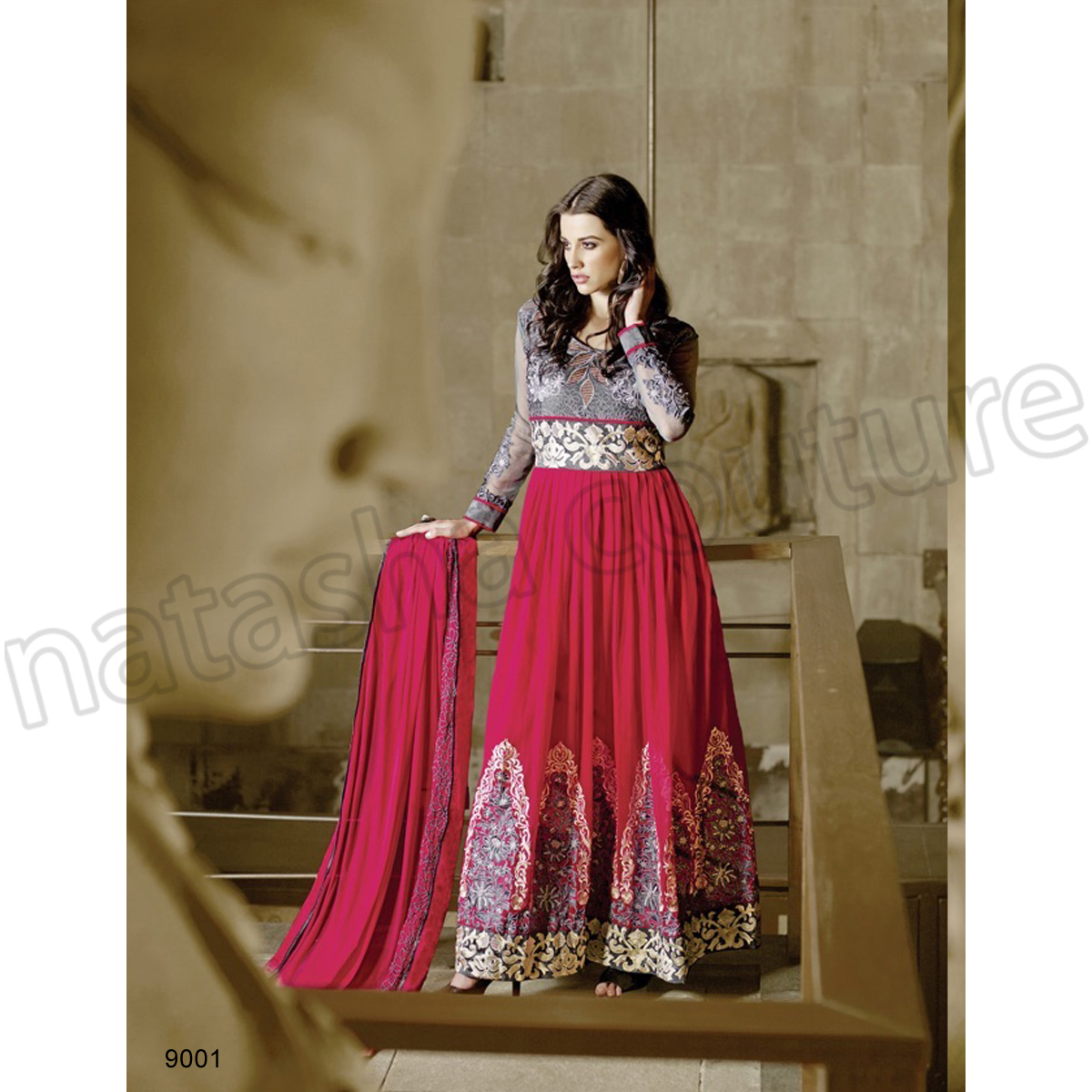 Latest Floor Length Anarkali Dresses & Frocks Collection 2015-2016 (17)