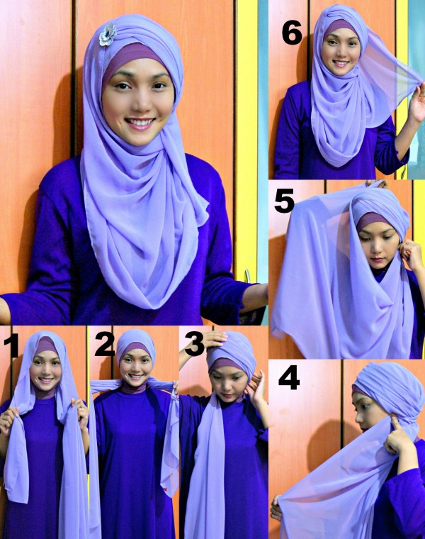 Latest Hijab Styles Tutorials & Designs 2015-2016 (23)