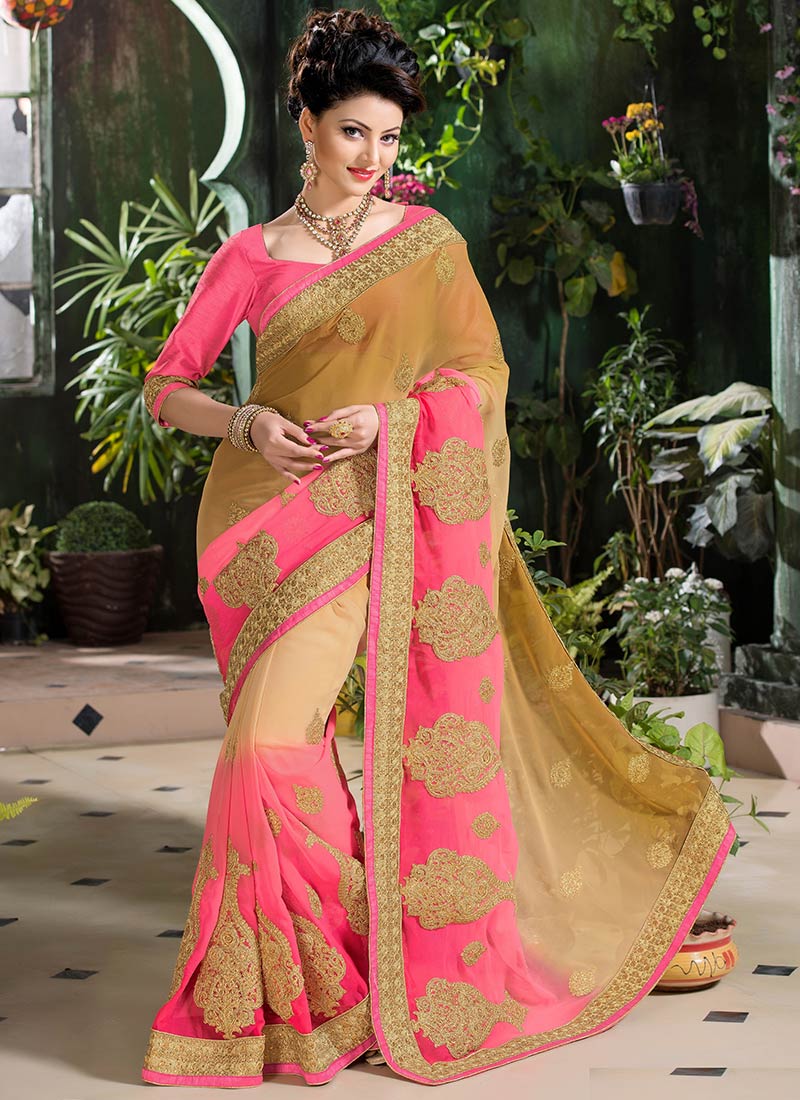 Latest Indian Party Wear Sarees Collection 2015-2016 (1)
