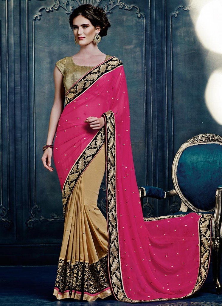 party wear saree 2018