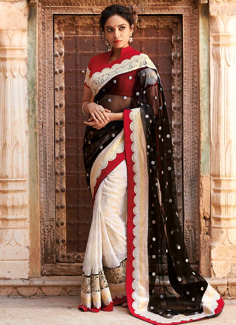 Latest Indian Party Wear Sarees Collection 2015-2016 (17)