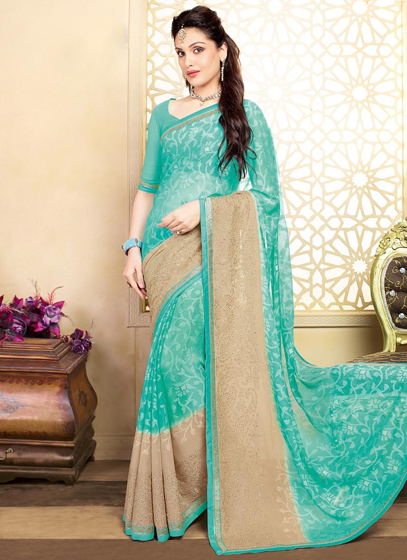 Latest Indian Party Wear Sarees Collection 2015-2016 (19)