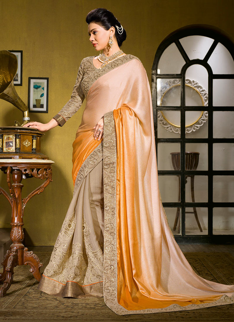 Latest Indian Party Wear Sarees Collection 2015-2016 (21)
