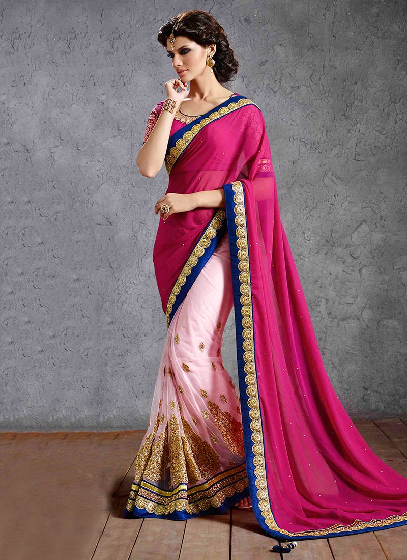 Latest Indian Party Wear Sarees Collection 2015-2016 (23)