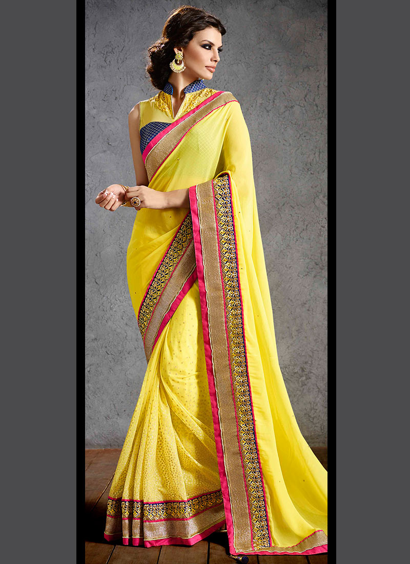 Latest Indian Party Wear Sarees Collection 2015-2016 (31)