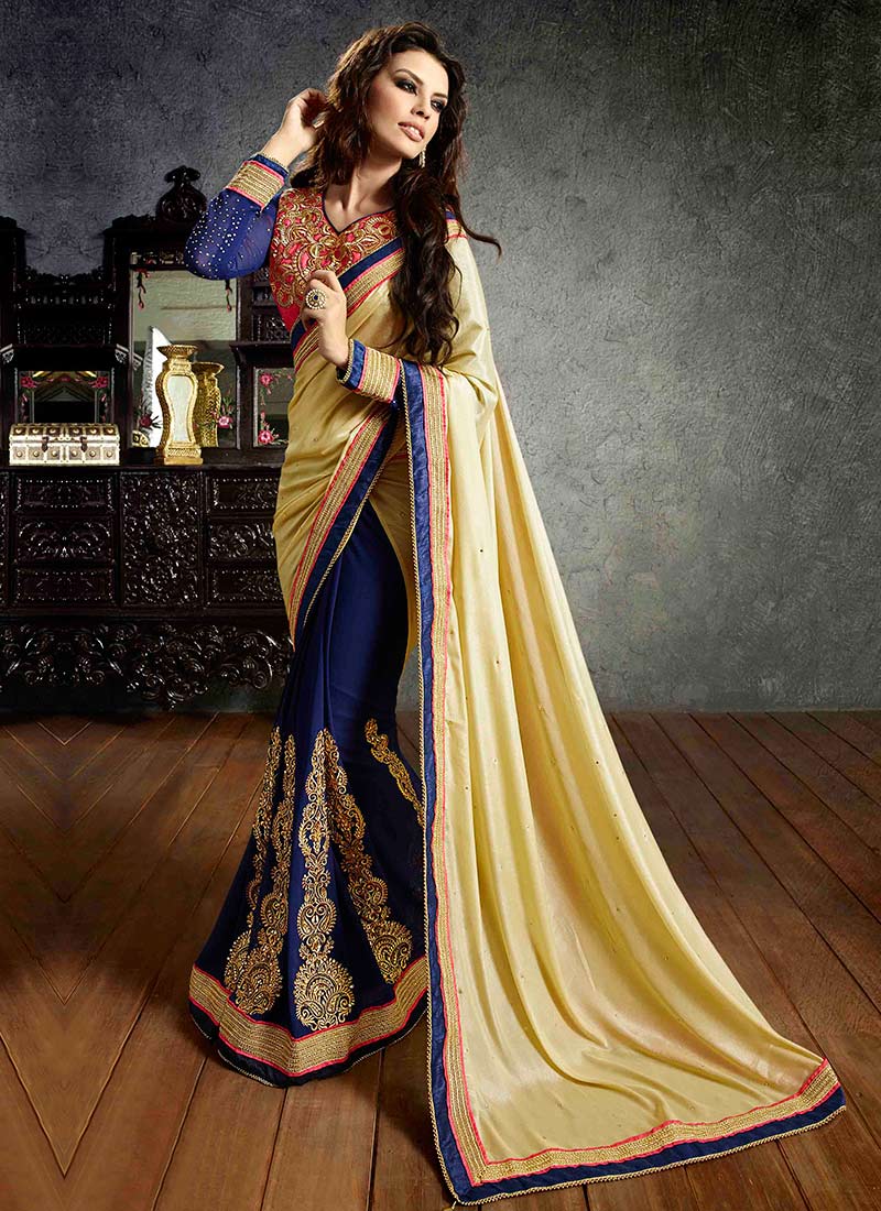 Latest Indian Party Wear Sarees Collection 2015-2016 (4)