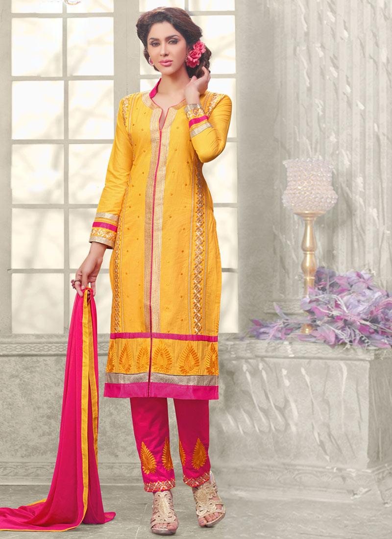 Latest Straight Pant Suits Collection for Women 2015-2016 (11)