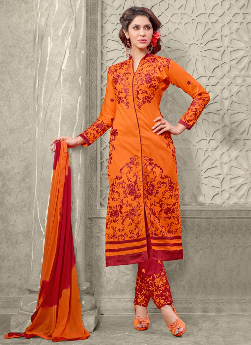 Latest Straight Pant Suits Collection for Women 2015-2016 (14)