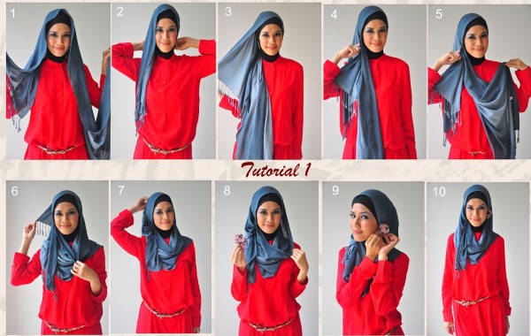 Side-Draped- Hijab Tutorial