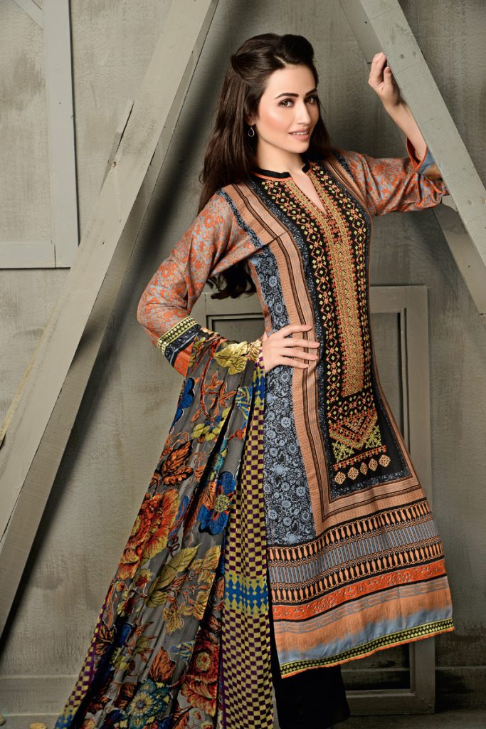 Gul Ahmed Winter Dresses Collection 20152016
