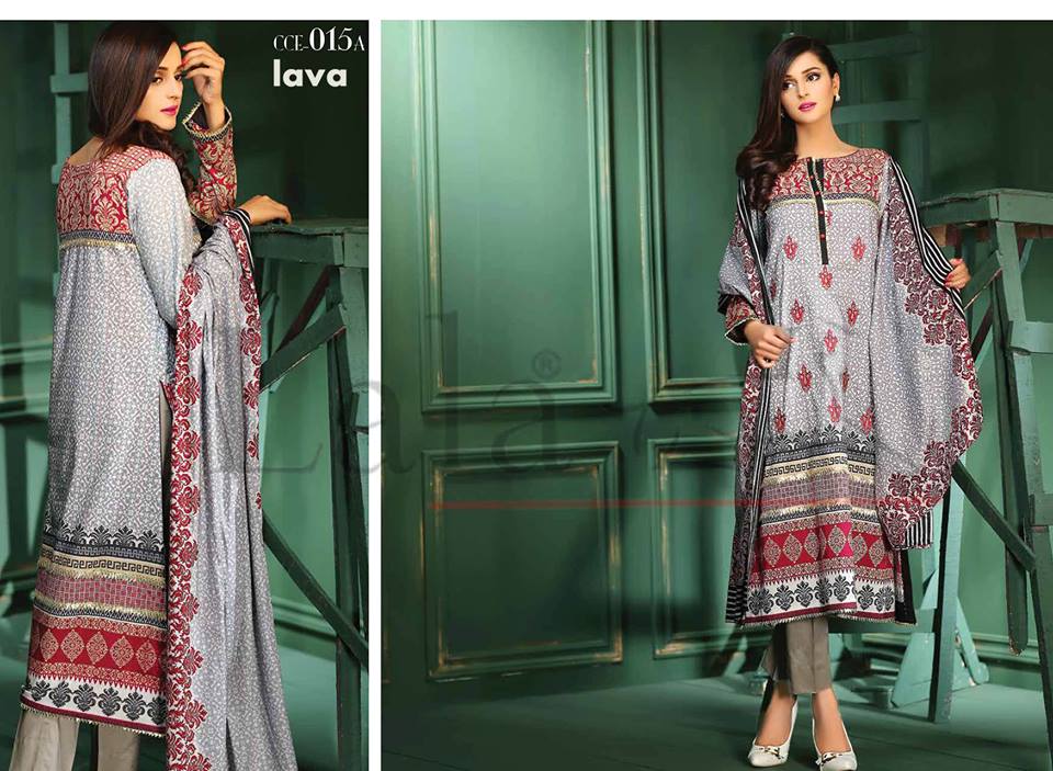 Lala Winter Embroidered Cotton-Linen Dresses 2015-2016 (15)