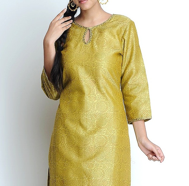 kurti neck gala design