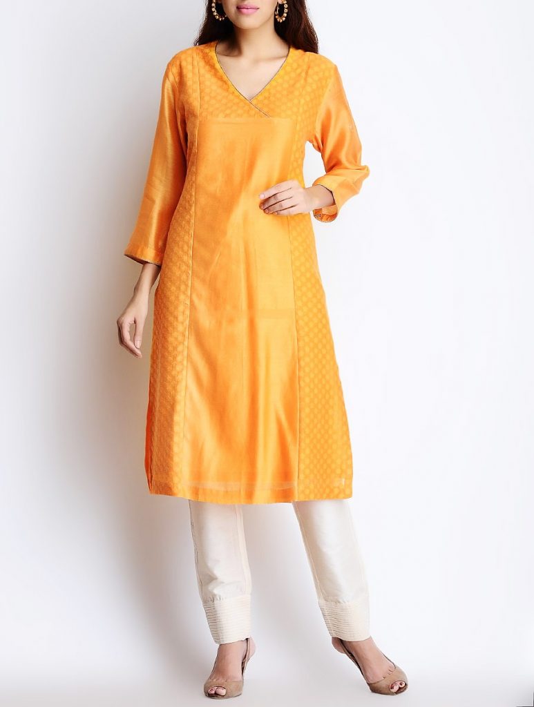 Latest Winter Shirts & Kurtis Designs Collection 2015-2016 (13)