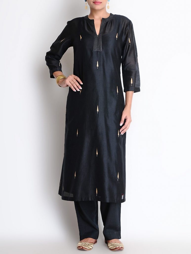 Latest Winter Shirts & Kurtis Designs Collection 2015-2016 (16)