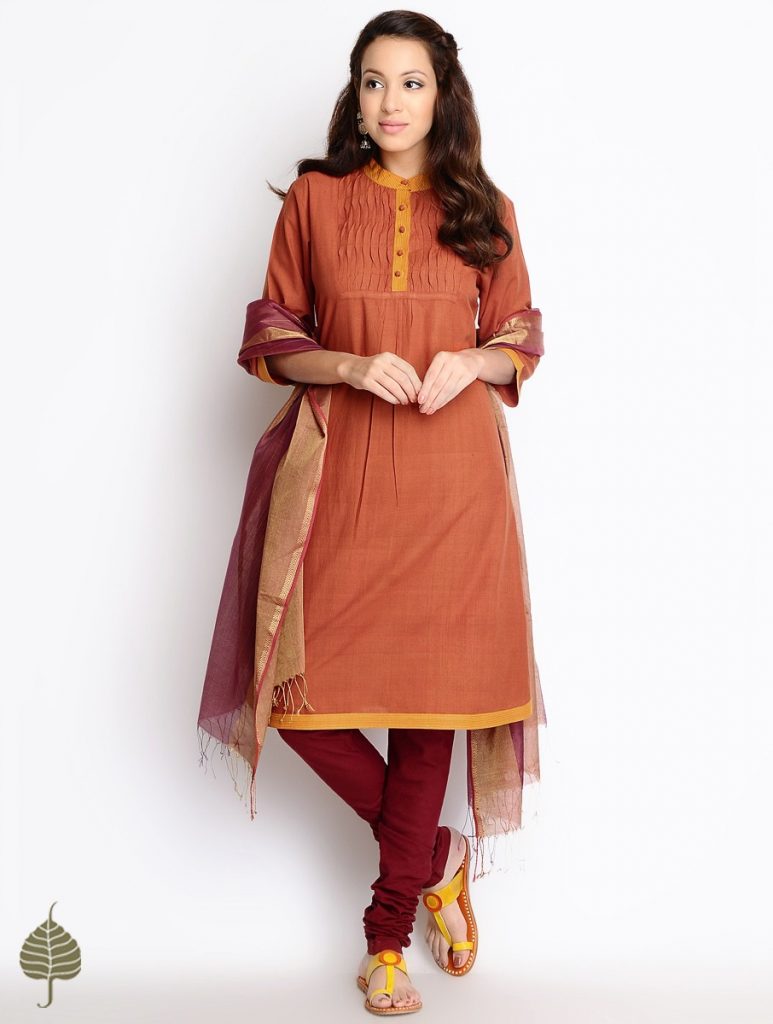 Latest Winter Shirts & Kurtis Designs Collection 2015-2016 (29)