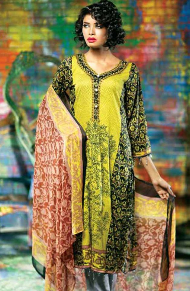 Libas Winter Crinkle Dresses Collection 2015-2016 by Shariq Textiles (5)
