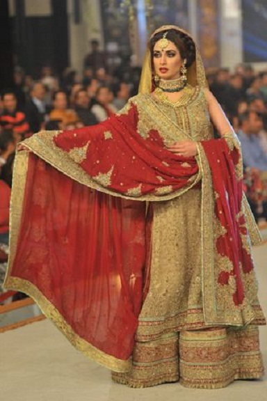 sharara design bridal