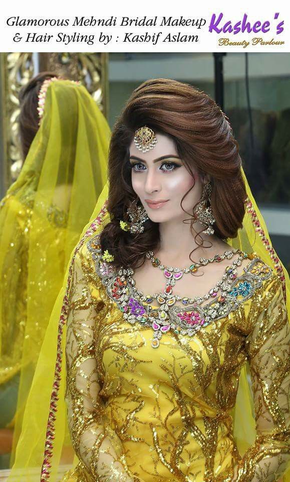 Latest Pakistani Bridal Wedding Hairstyles 2015-2016 | StylesGap.com