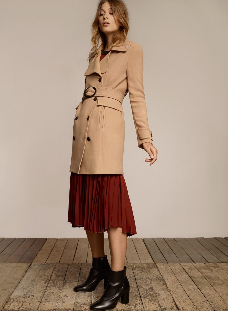 coat and ankle boat