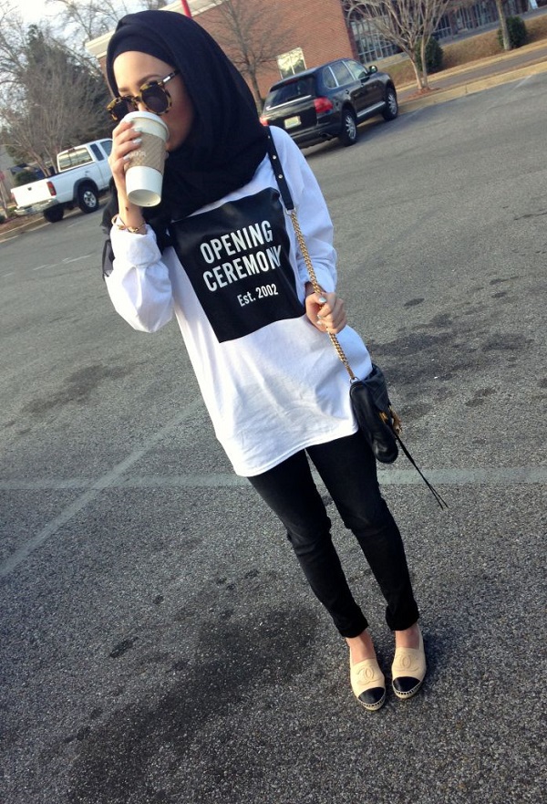 Casual deals hijab fashion