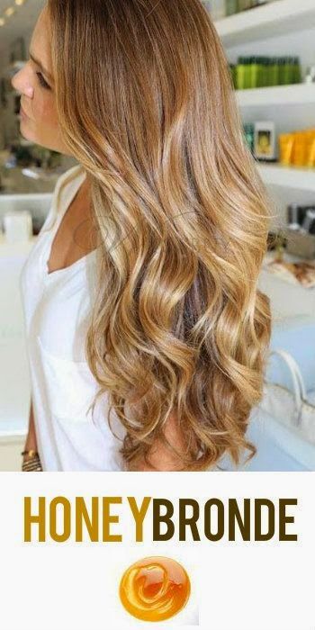 honey blonde hairs