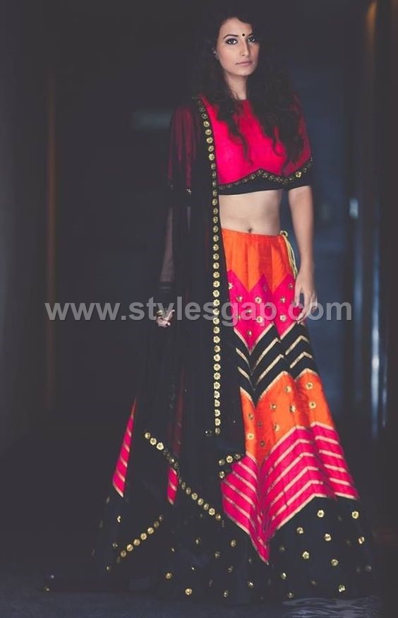 new ghagra choli designs 2018