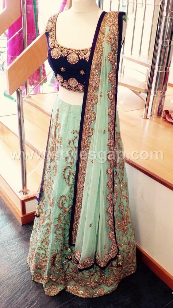 new party wear lehenga collections