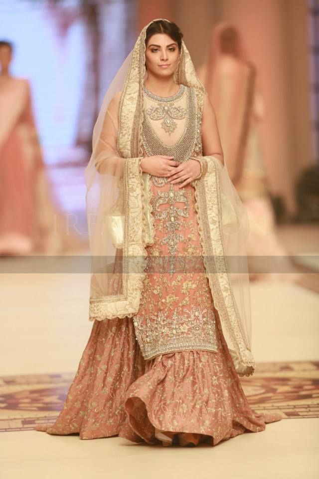 muslim bridal look in lehenga